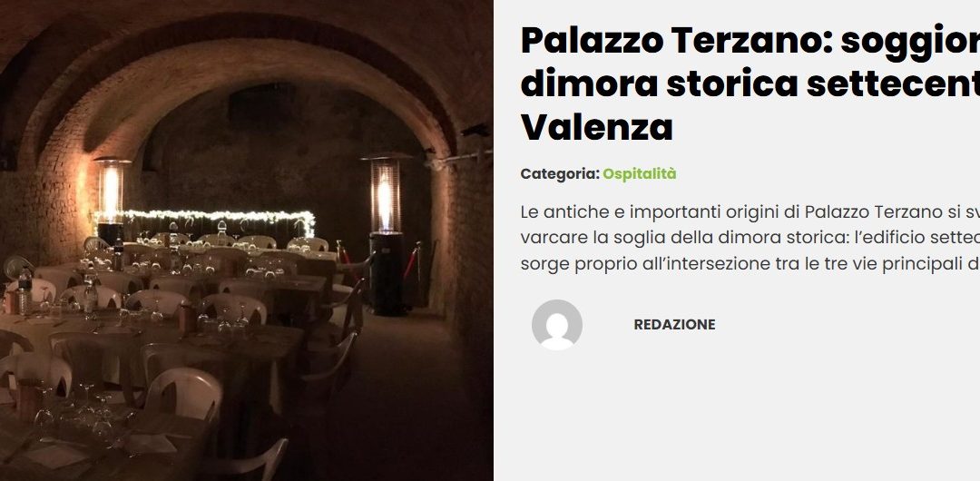 PALAZZO TERZANO E GRAN MONFERRATO: UNA PARTNERSHIP DEDICATA AL SUPPORTO DEL TERRITORIO